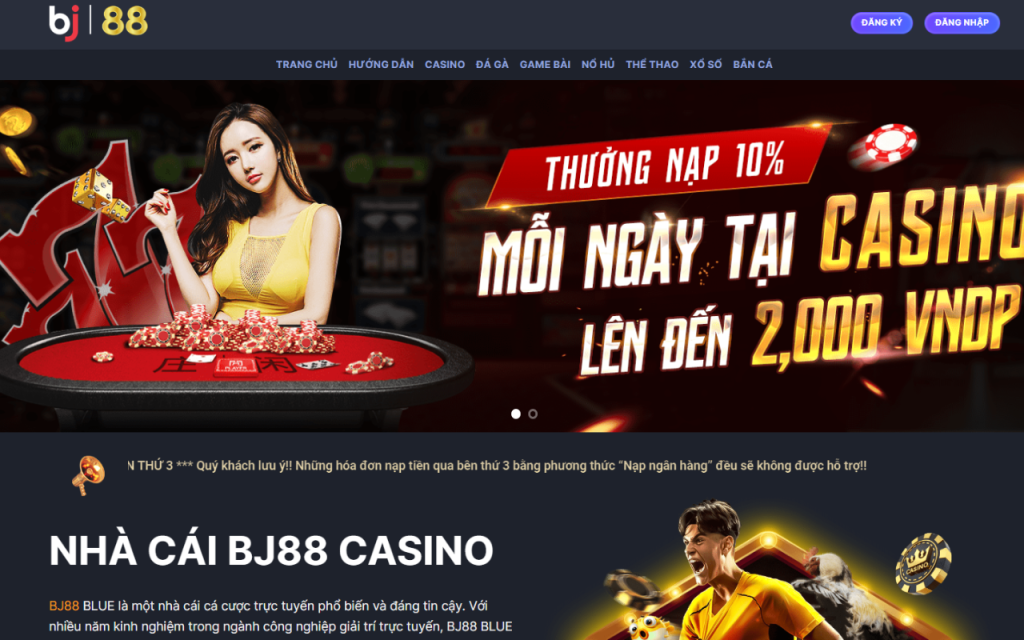 BJ88 thuộc top nền tảng chất lượng không thể bỏ lỡ